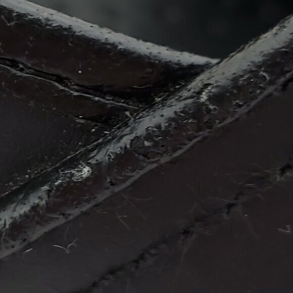 Dansko Black Leather Slip-On Clogs 40/9.5-10 US Black - Picture 10 of 12